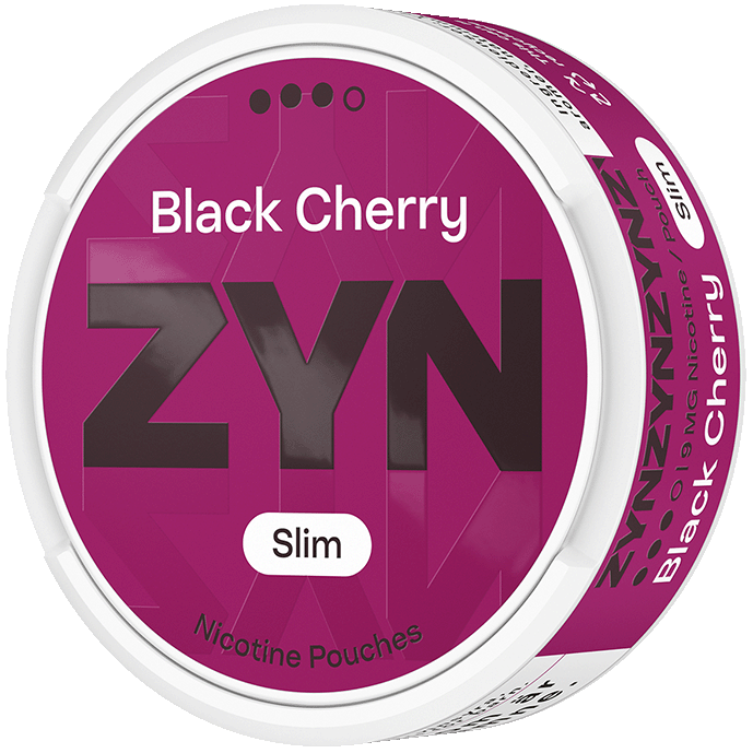 Zyn Black Cherry Slim Side