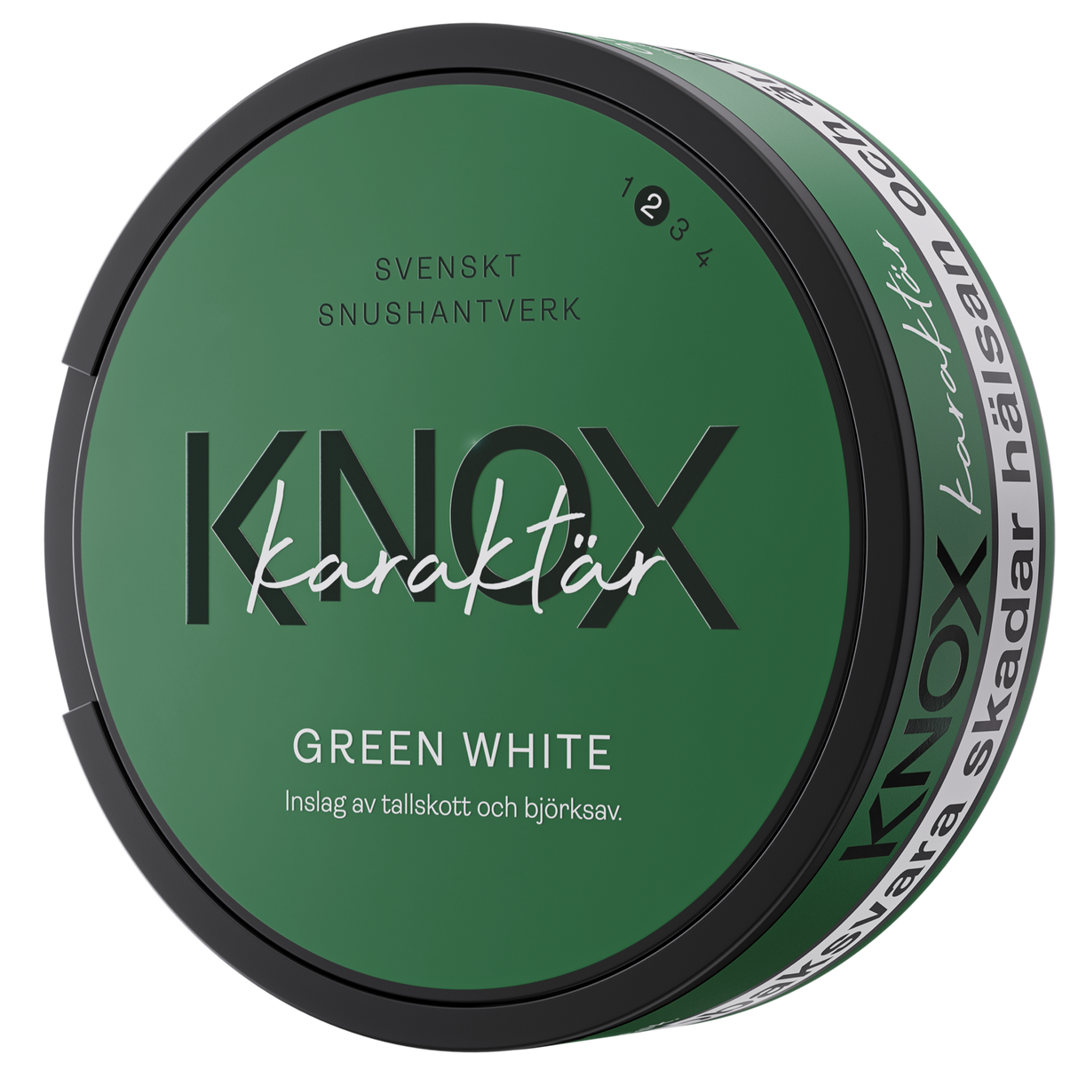 Knox Karaktär Green White Tobax