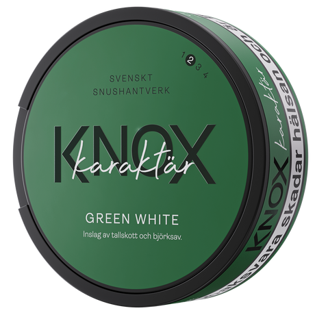 Knox Karaktär Green White – Tobax