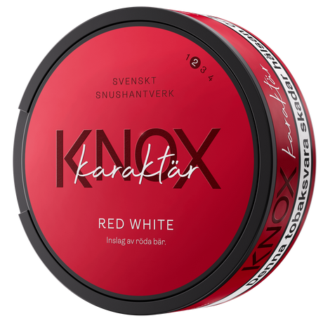 Knox Karaktär Red White – Tobax