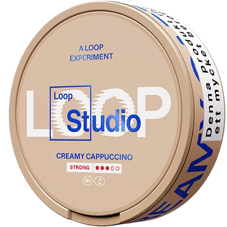 LOOP Creamy Cappuccino Strong Tobax