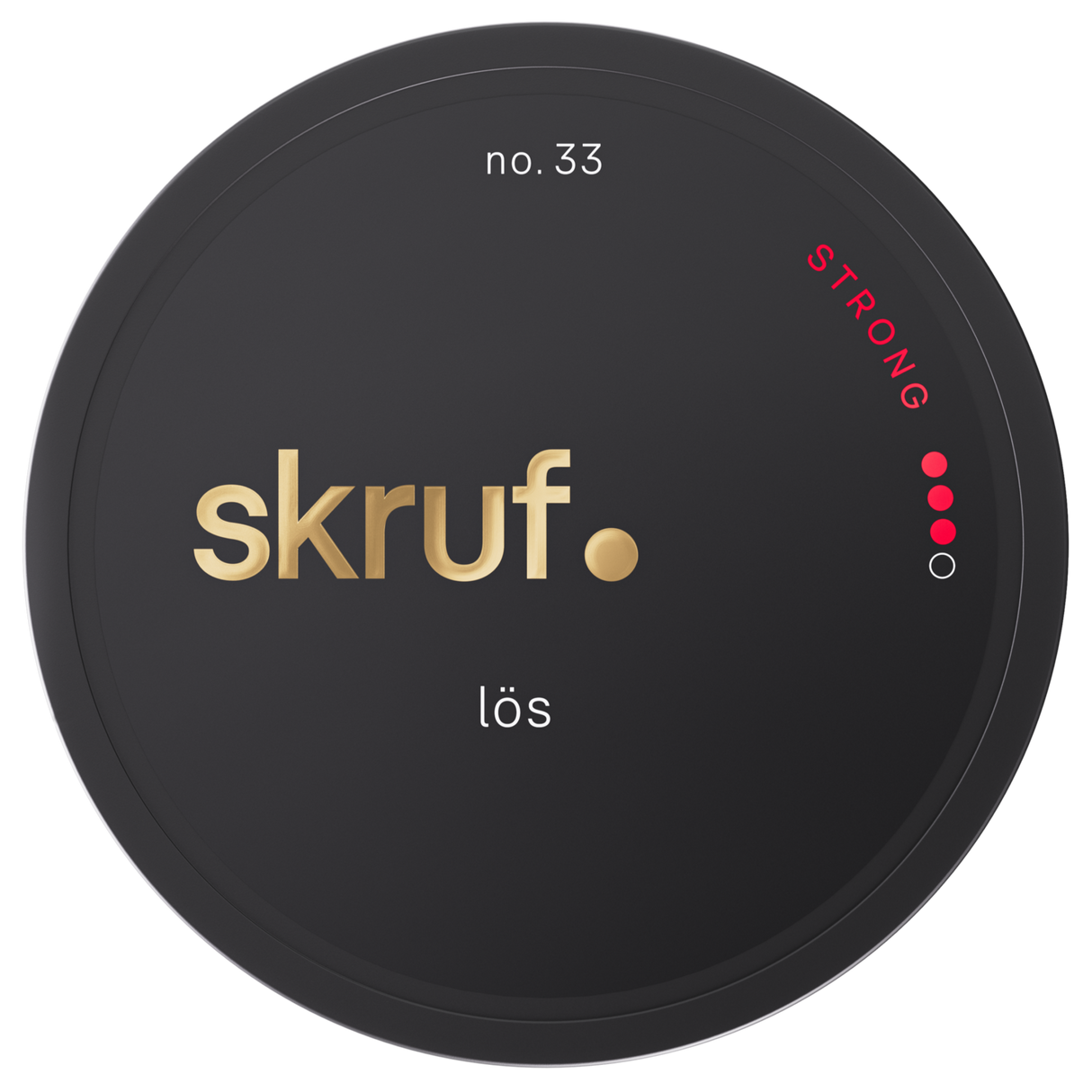 Skruf No.33 Lös Strong Tobax