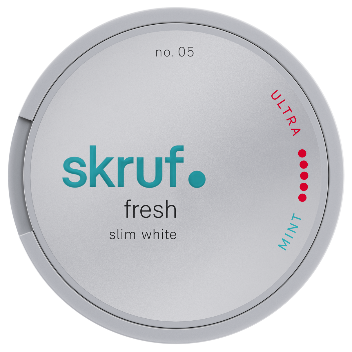 Skruf No.05 Slim Fresh Ultrastark White Tobax