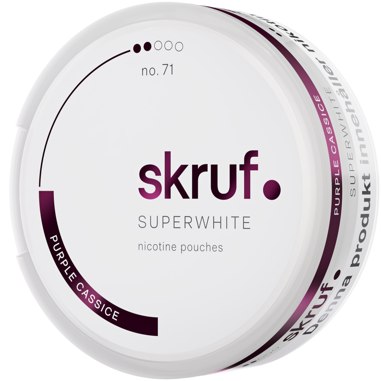 Skruf Superwhite Purple Cassice No.71 Tobax