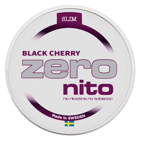 Zeronito Black Cherry Slim-Nikotinfritt Snus-Tobax