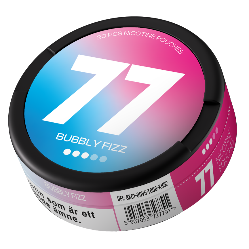 77 Bubbly Fizz-Nikotinposer-Tobax