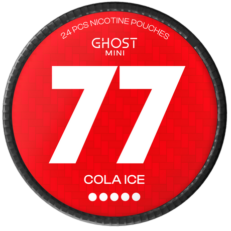 77 Ghost Cola Ice Mini-Nikotinposer-Tobax