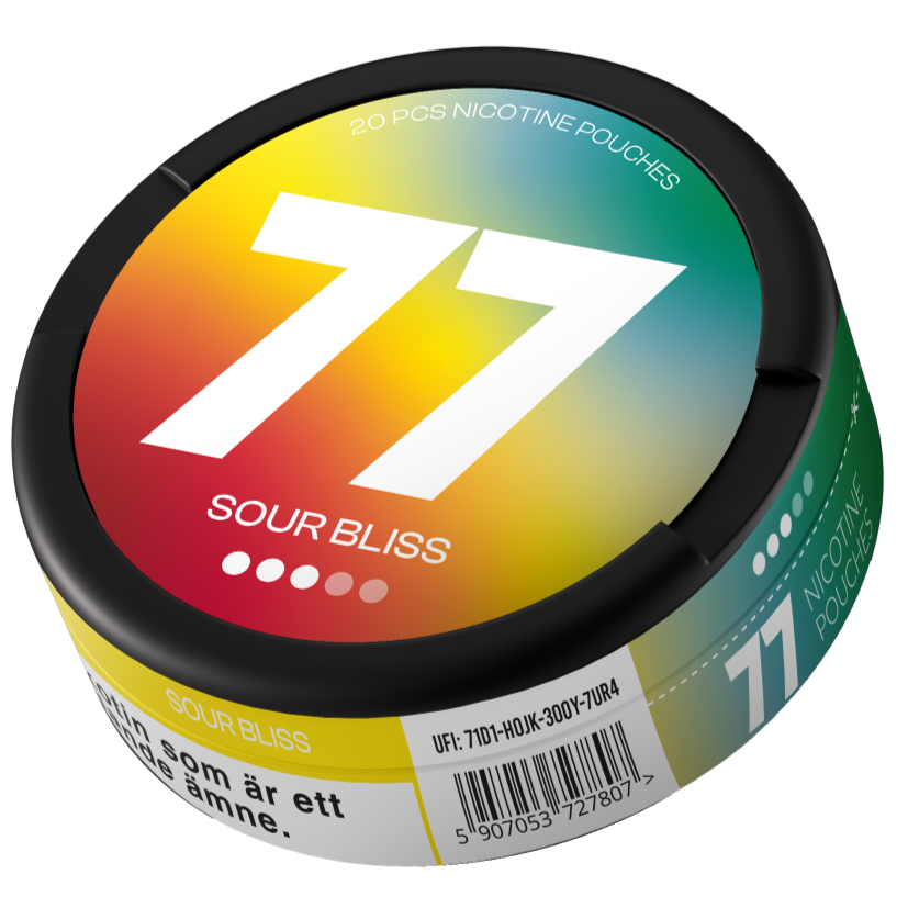 77 Sour Bliss-Nikotinposer-Tobax