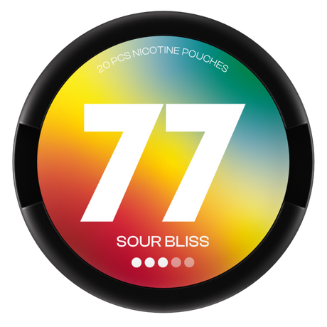77 Sour Bliss-Nikotinposer-Tobax