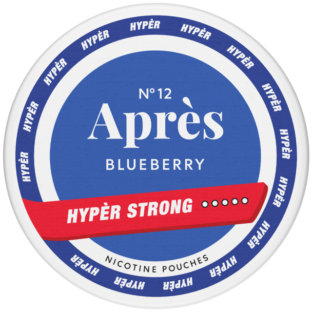 Après Blueberry Hyper Strong-Nikotinposer-Tobax