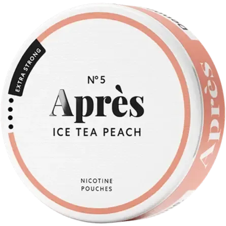 Après Ice Tea Peach Extra Strong-Nikotinposer-Tobax