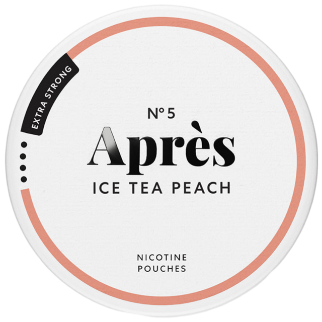 Après Ice Tea Peach Extra Strong-Nikotinposer-Tobax