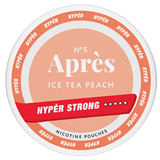 Après Ice Tea Peach Hyper Strong-Nikotinposer-Tobax
