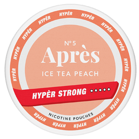 Après Ice Tea Peach Hyper Strong-Nikotinposer-Tobax