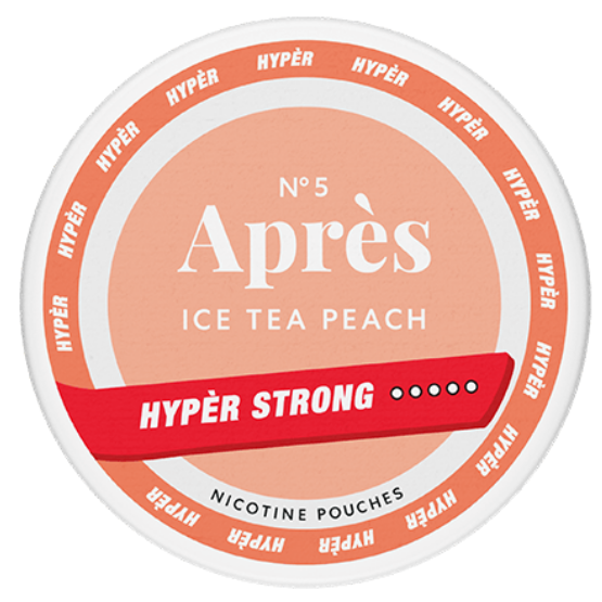 Après Ice Tea Peach Hyper Strong-Nikotinposer-Tobax