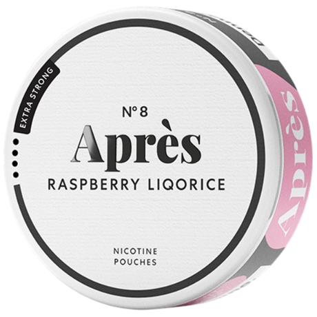 Après Raspberry Liqorice Extra Strong-Nikotinposer-Tobax