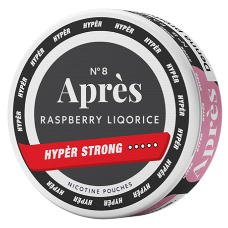 Après Raspberry Liqorice Hyper Strong-Nikotinposer-Tobax