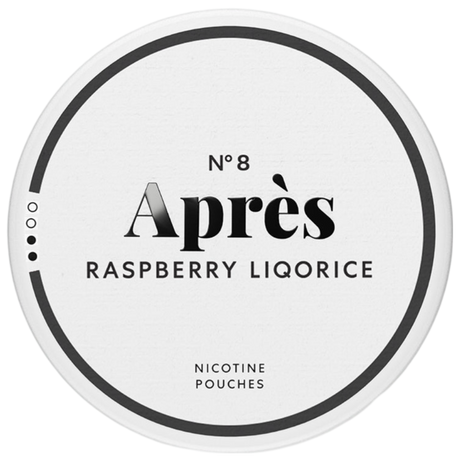 Après Raspberry Liqorice-Nikotinposer-Tobax
