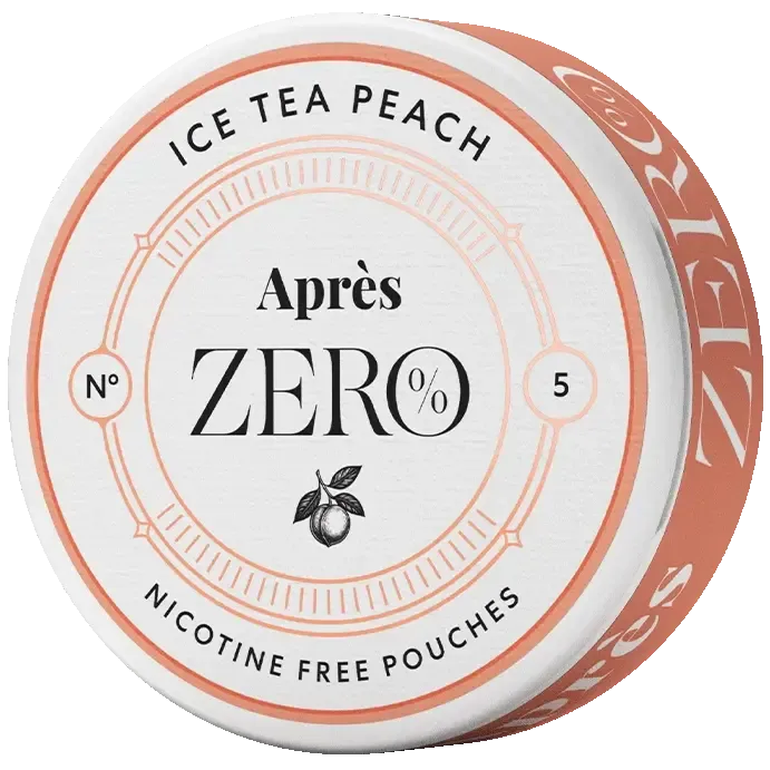 Apres Zero Ice Tea Peach Side