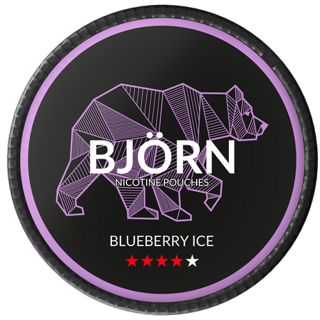Björn Blueberry Ice-Nikotinposer-Tobax