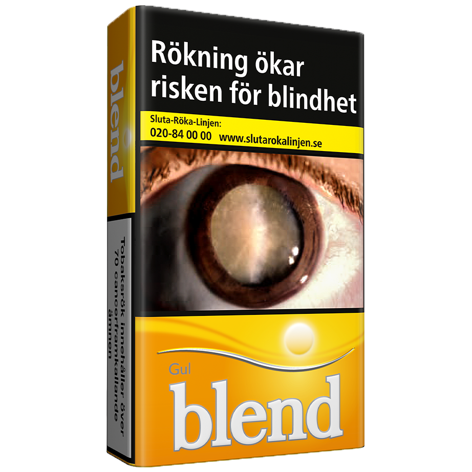 Blend Gul-Cigaretter-Tobax