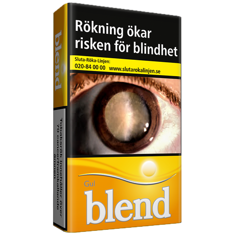 Blend Gul-Cigaretter-Tobax