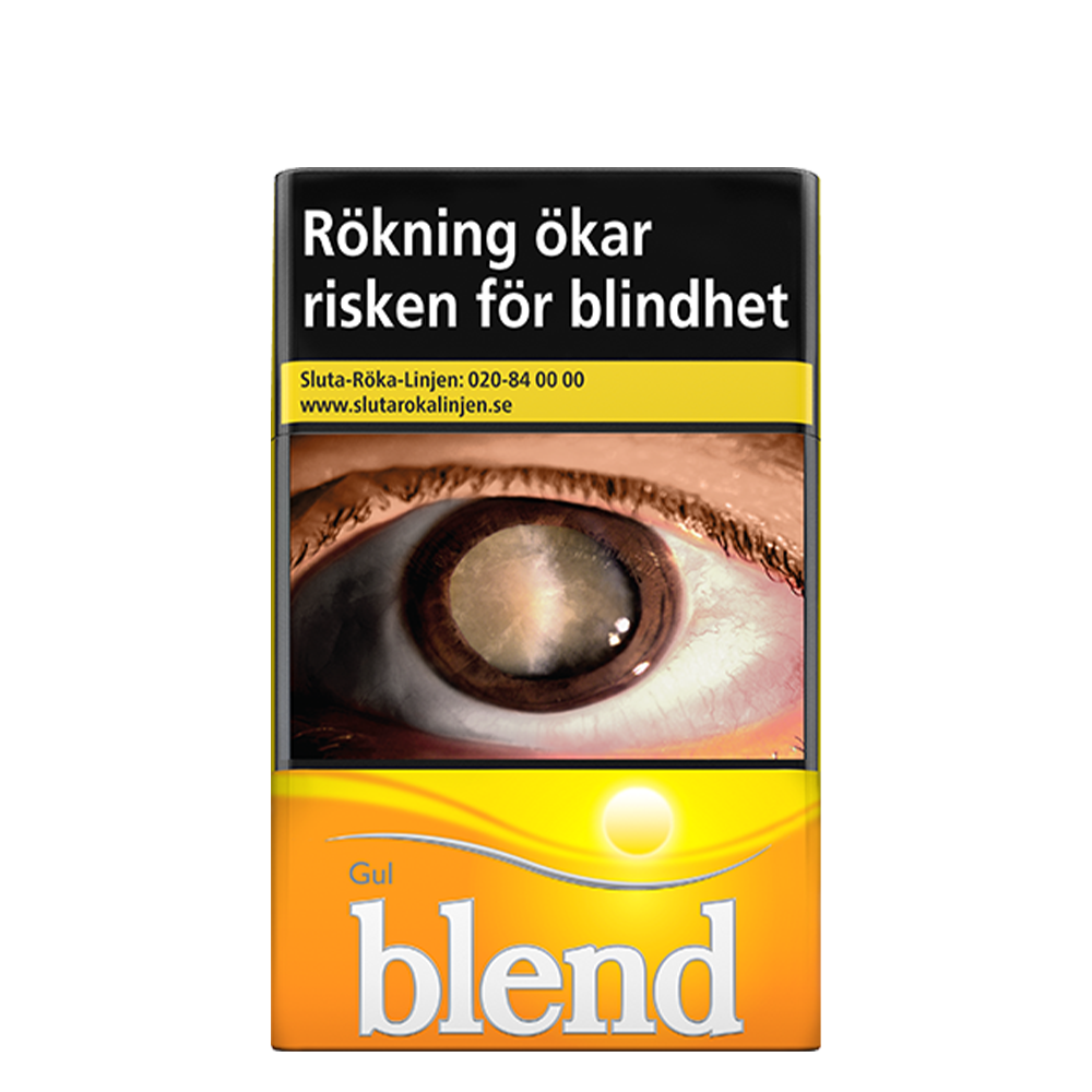 Blend Gul-Cigaretter-Tobax