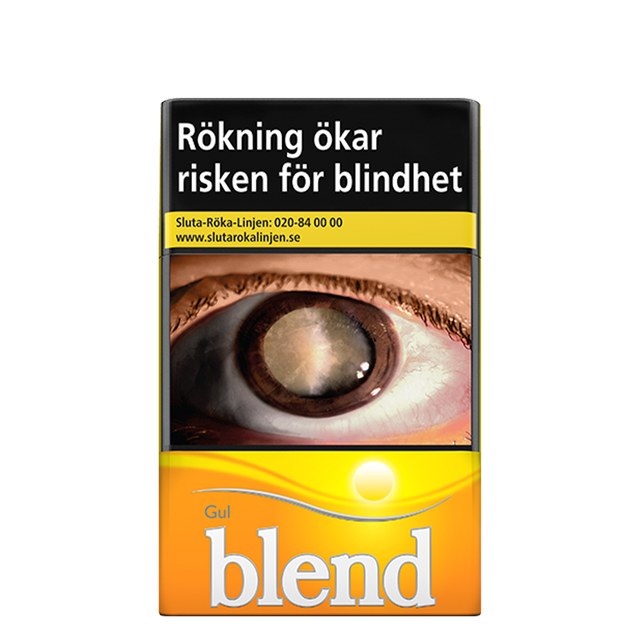 Blend Gul-Cigaretter-Tobax