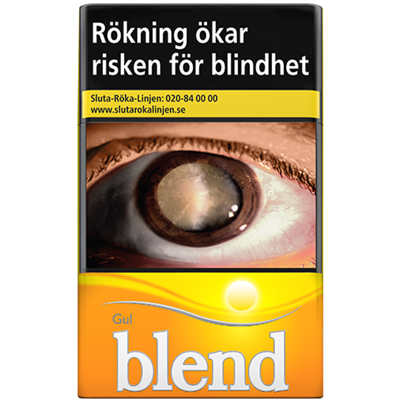 Blend Gul-Cigaretter-Tobax