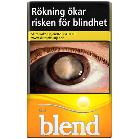 Blend Gul-Cigaretter-Tobax