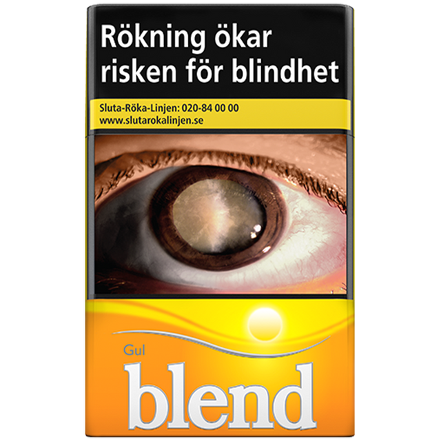 Blend Gul-Cigaretter-Tobax