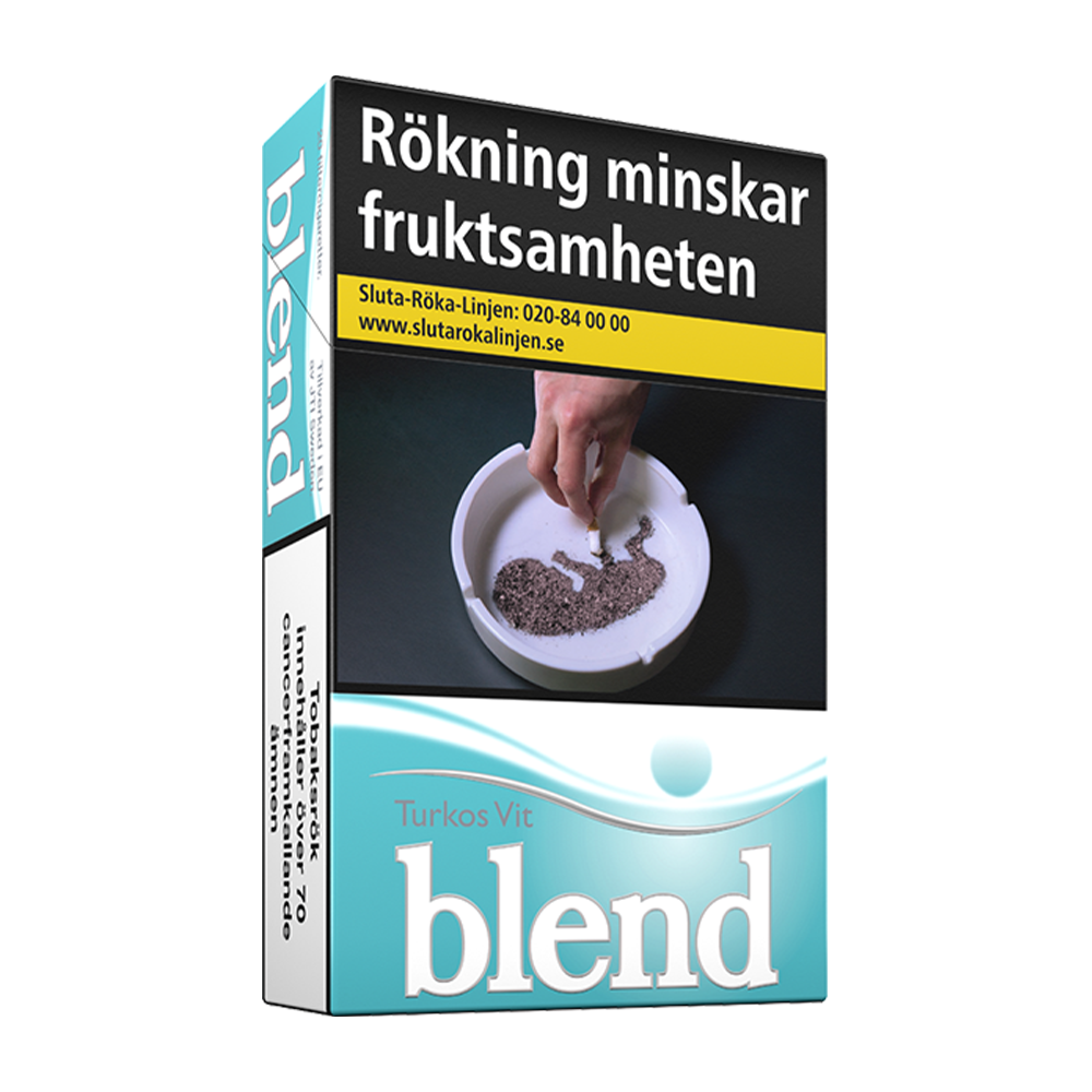 Blend Turkos Vit-Cigaretter-Tobax
