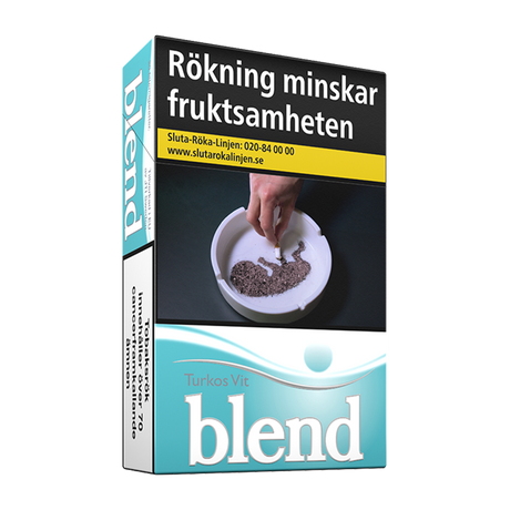Blend Turkos Vit-Cigaretter-Tobax