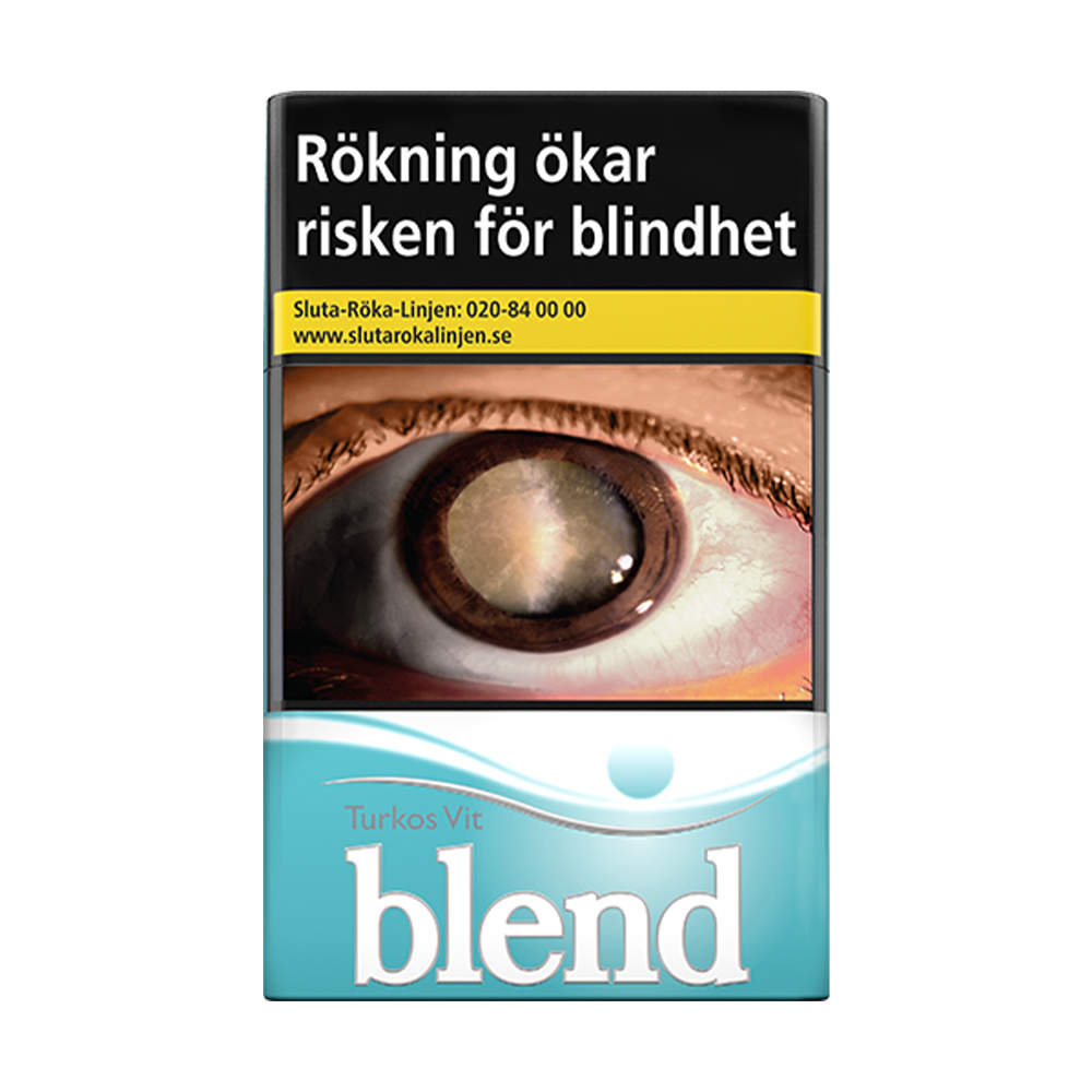 Blend Turkos Vit-Cigaretter-Tobax