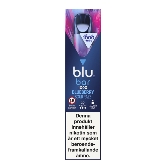 Blu Bar Blueberry Sour Razz 20mg-e-cigg-Tobax