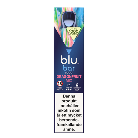 Blu Bar Dragonfruit Mix 20mg-e-cigg-Tobax