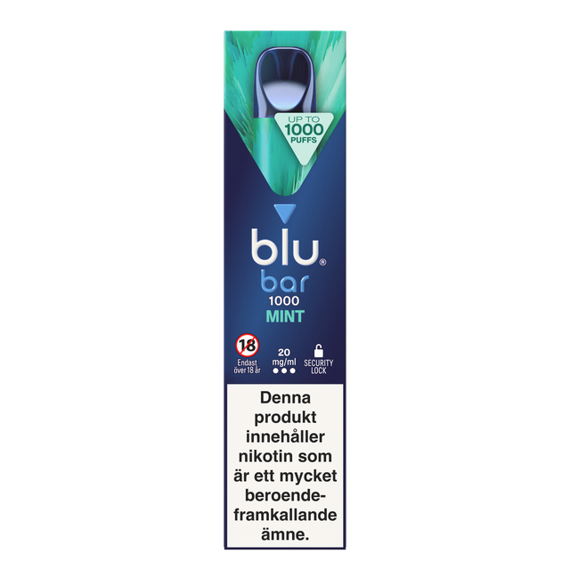 Blu Bar Mint 20mg-e-cigg-Tobax