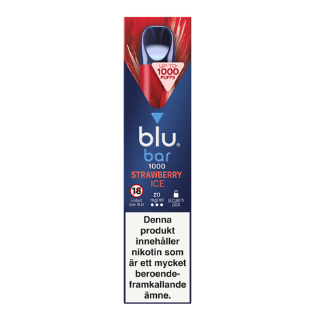 Blu Bar Strawberry Ice 20mg-e-cigg-Tobax