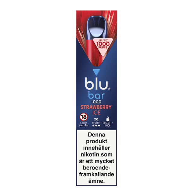 Blu Bar Strawberry Ice 20mg-e-cigg-Tobax