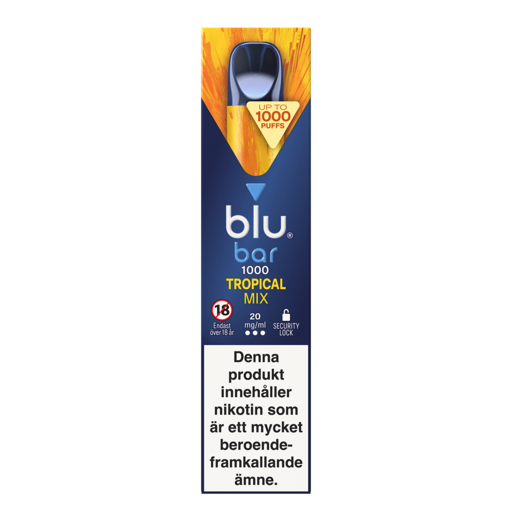 Blu Bar Tropical Mix 20mg