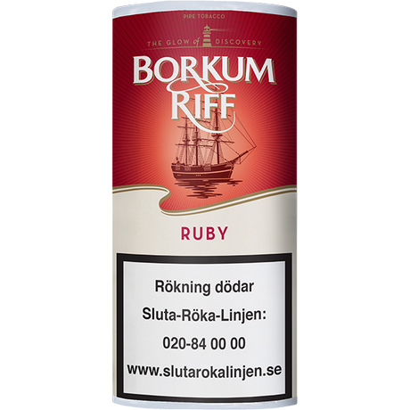 Borkum Riff Ruby Piptobak-Tobax