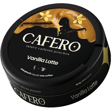 Cafero Vanilla Latte Side