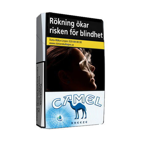 Camel Breeze White-Cigaretter-Tobax