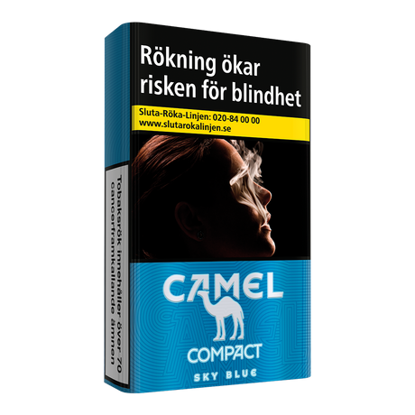 Camel Compact Sky Blue-Cigaretter-Tobax