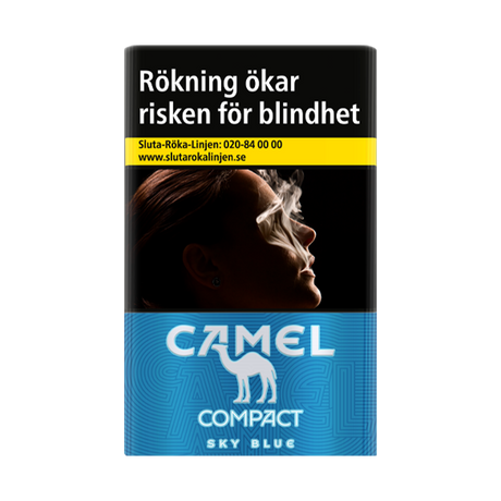 Camel Compact Sky Blue-Cigaretter-Tobax