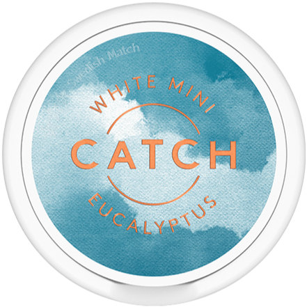 Catch Catch Eucalyptus Dry Mini Extra Strong - portionssnus