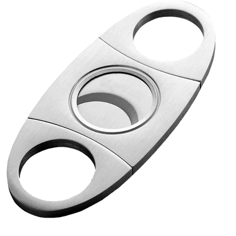 Cigarrsnoppare Double Cutter Metall-Cigarr-Tobax