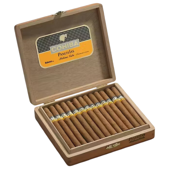 Cohiba Panetelas (Obruten Låda)-Cigarr-Tobax