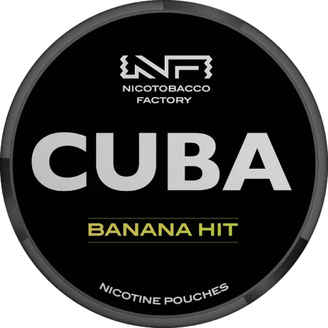 Cuba Black Banana Hit-Nikotinposer-Tobax