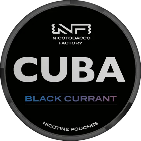 Cuba Black Black Currant-Nikotinposer-Tobax